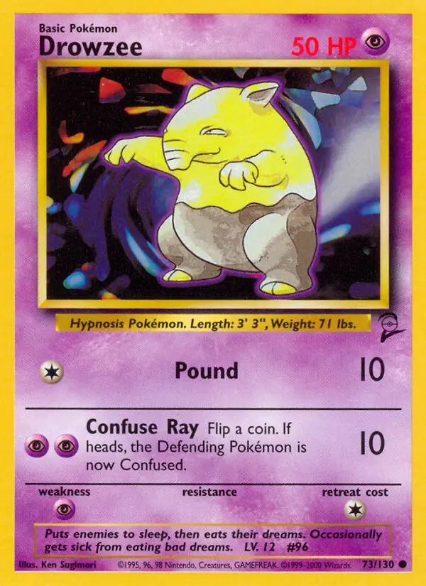 Drowzee, Base Set 2 #73