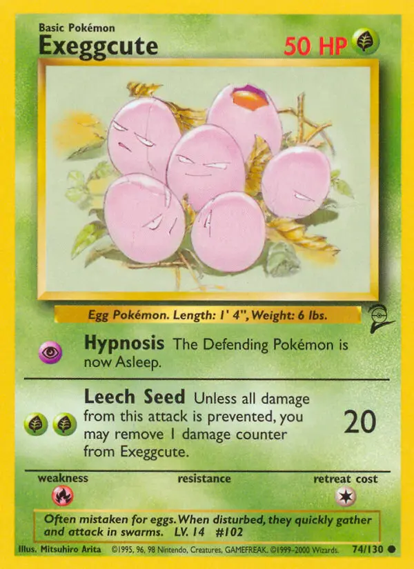 Exeggcute, Base Set 2 #74