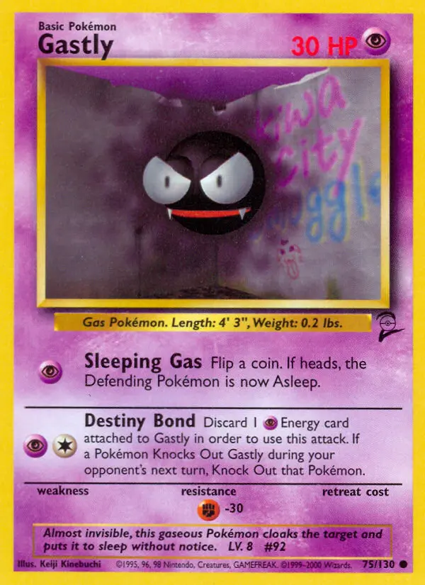 Gastly, Base Set 2 #75