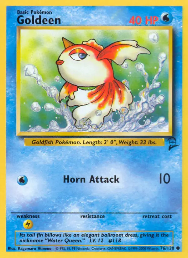 Goldeen, Base Set 2 #76