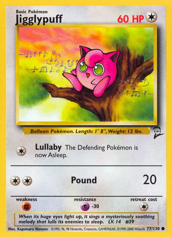Jigglypuff, Base Set 2 #77