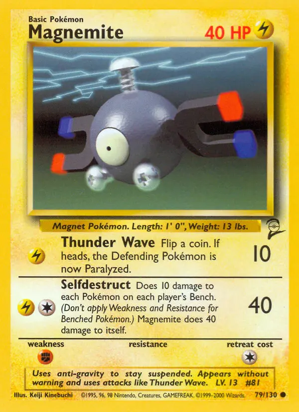 Magnemite, Base Set 2 #79
