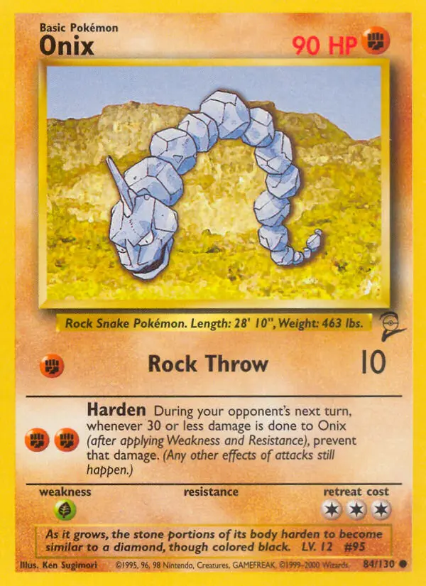 Onix, Base Set 2 #84