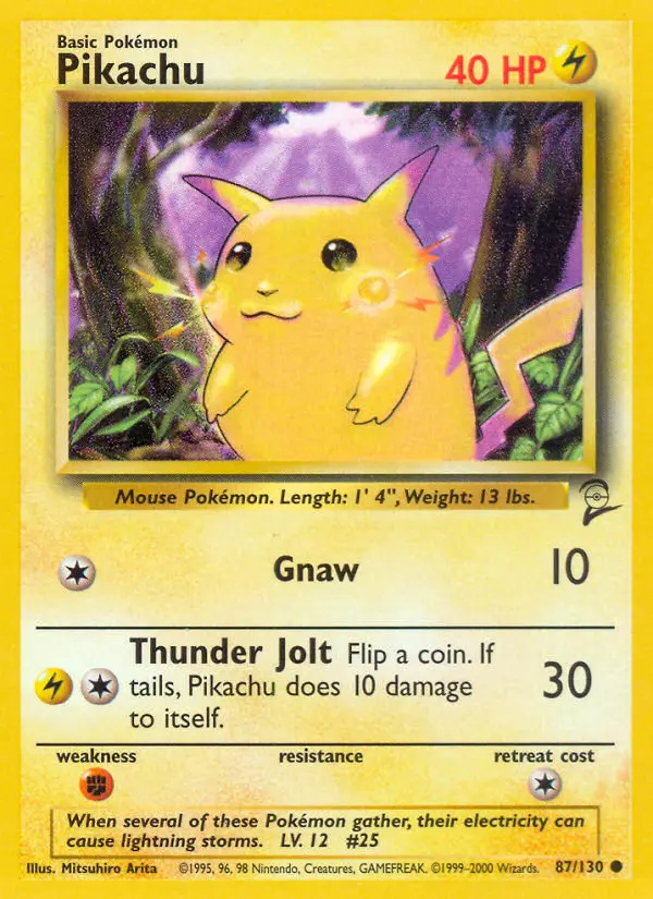 Pikachu, Base Set 2 #87