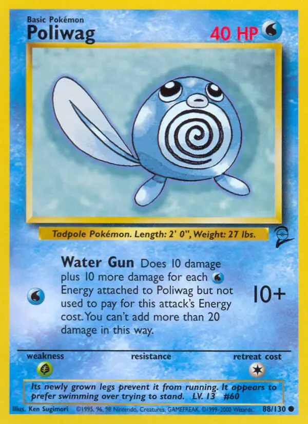 Poliwag, Base Set 2 #88