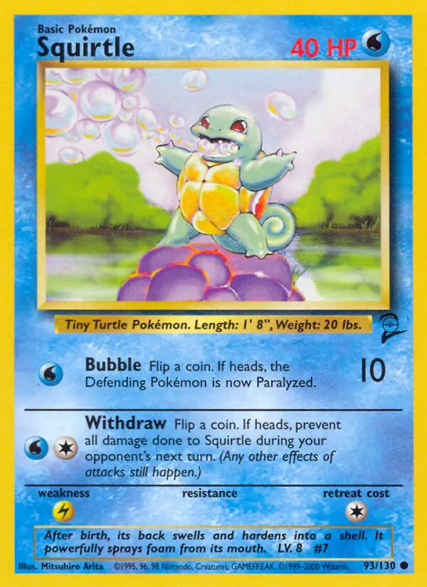 Squirtle, Base Set 2 #93