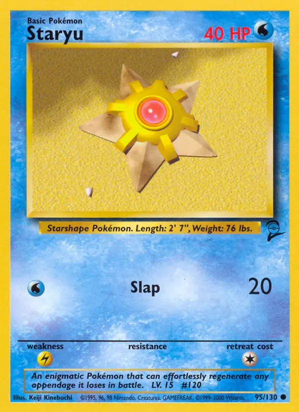 Staryu, Base Set 2 #95