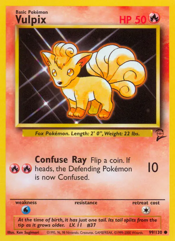 Vulpix, Base Set 2 #99