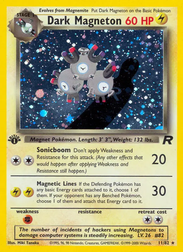 Dark Magneton, Team Rocket #11