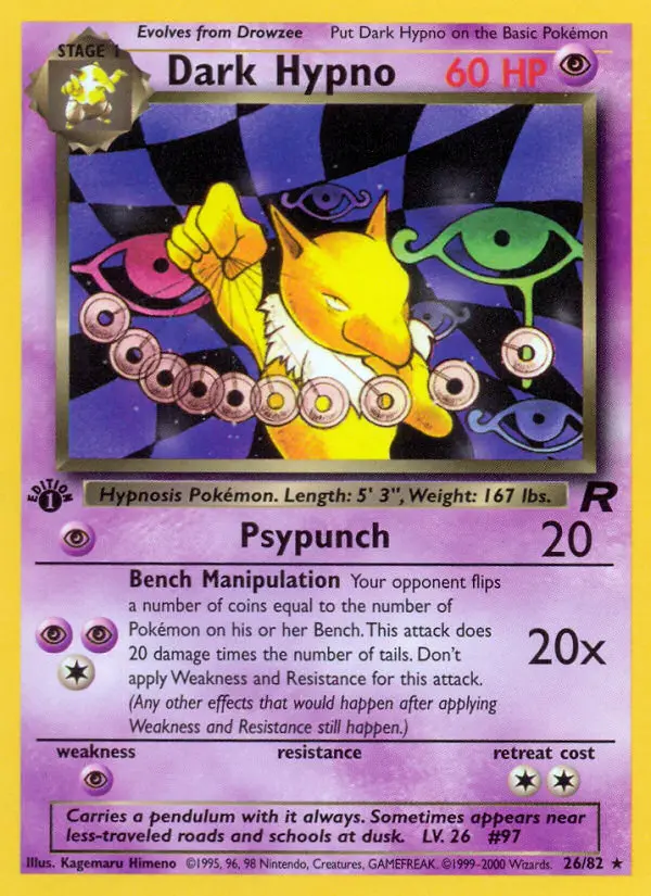 Dark Hypno, Team Rocket #26