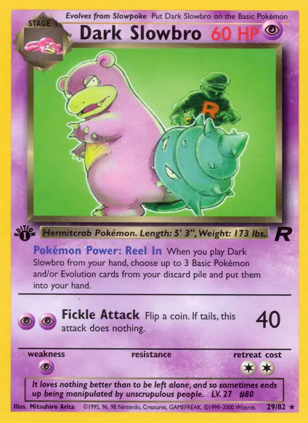 Dark Slowbro, Team Rocket #29