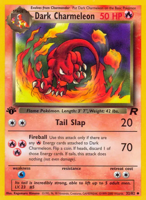 Dark Charmeleon, Team Rocket #32