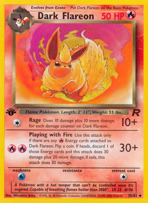 Dark Flareon, Team Rocket #35