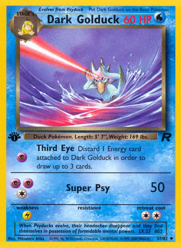 Dark Golduck, Team Rocket #37