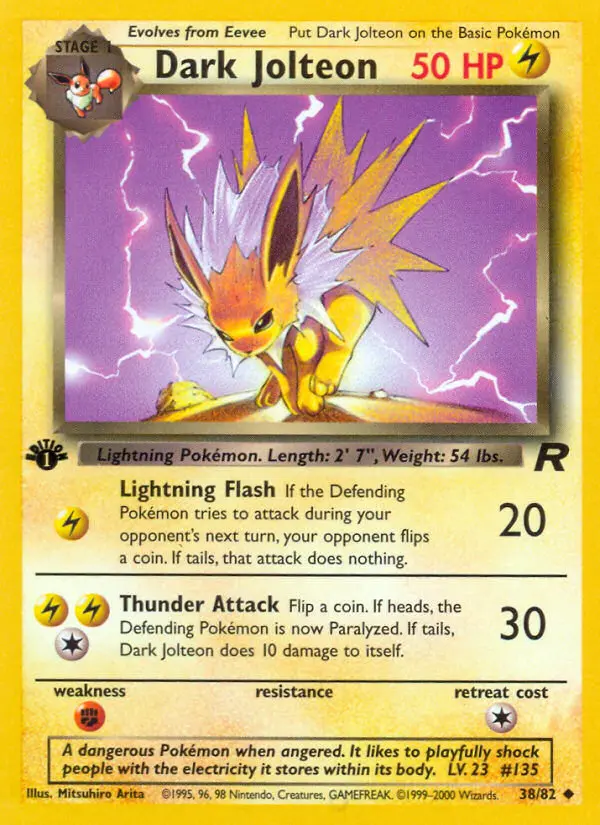 Dark Jolteon, Team Rocket #38