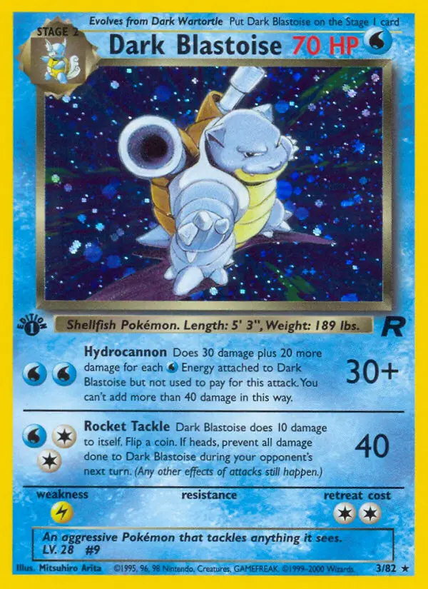 Dark Blastoise, Team Rocket #3