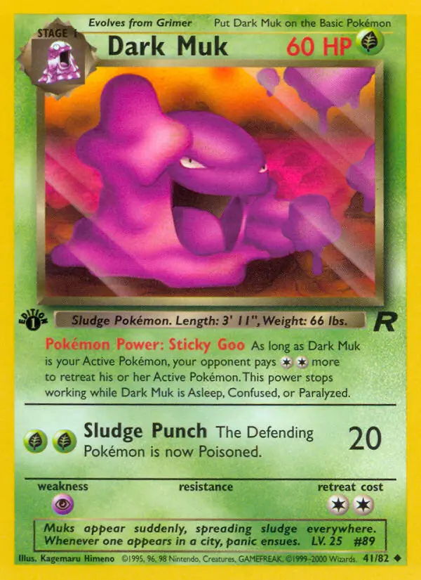 Dark Muk, Team Rocket #41
