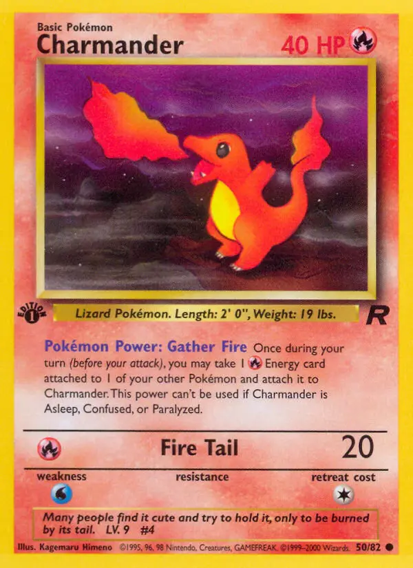 Charmander, Team Rocket #50