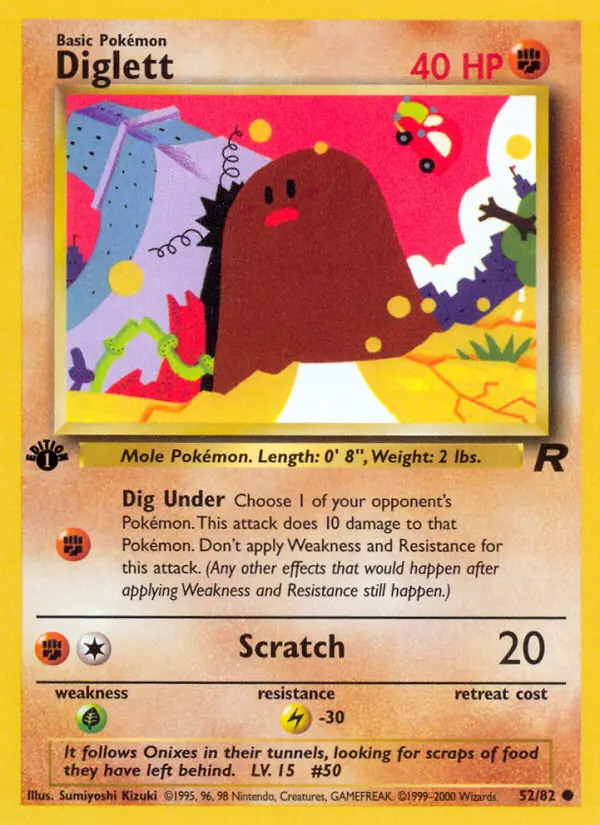 Diglett, Team Rocket #52