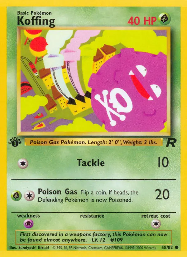 Koffing, Team Rocket #58