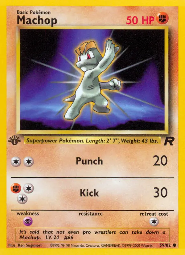 Machop, Team Rocket #59