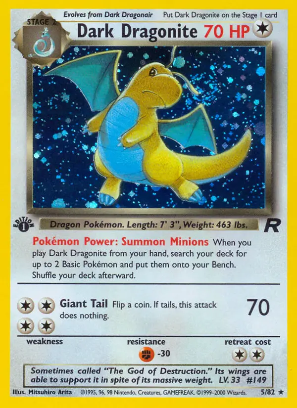 Dark Dragonite, Team Rocket #5