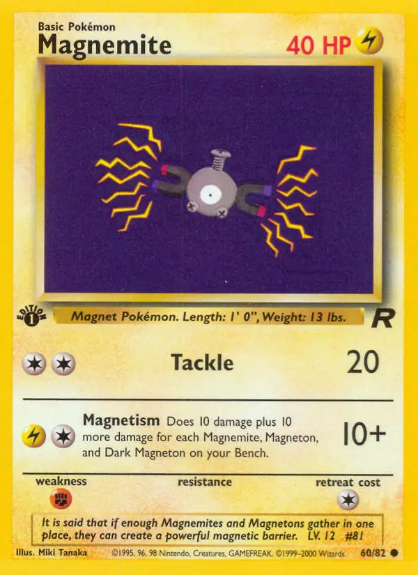 Magnemite, Team Rocket #60