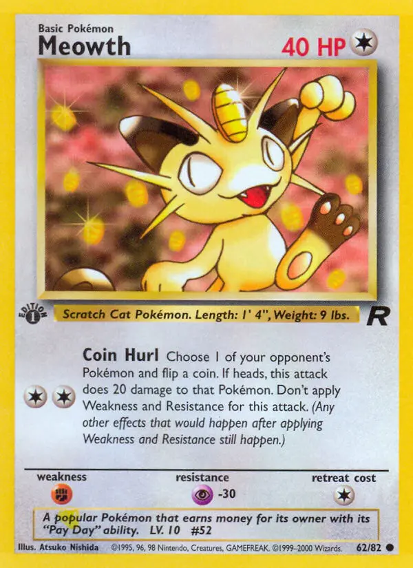 Meowth, Team Rocket #62