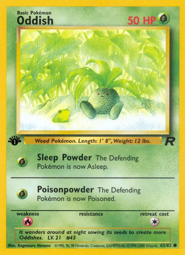 Oddish, Team Rocket #63