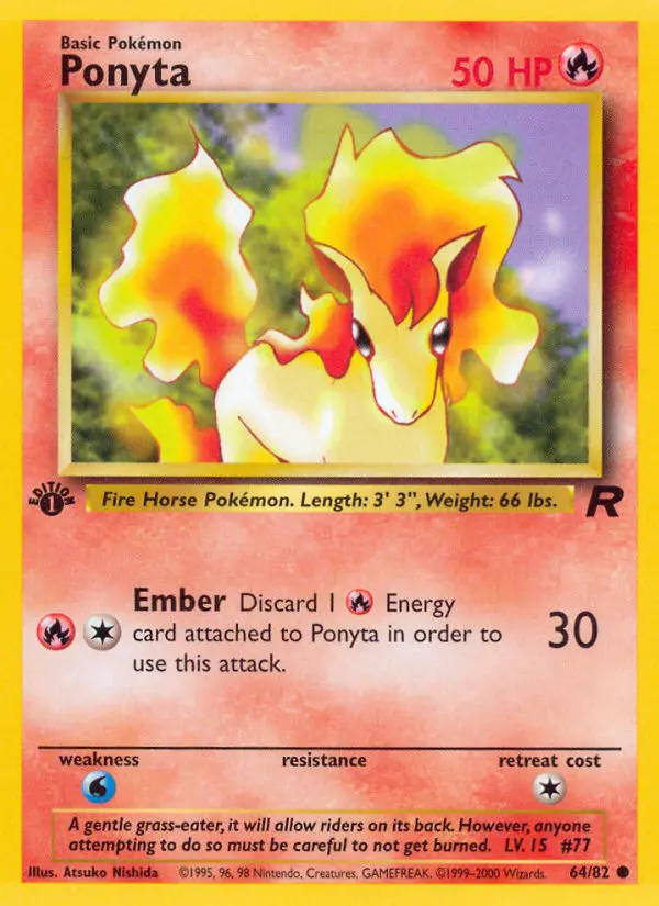 Ponyta, Team Rocket #64