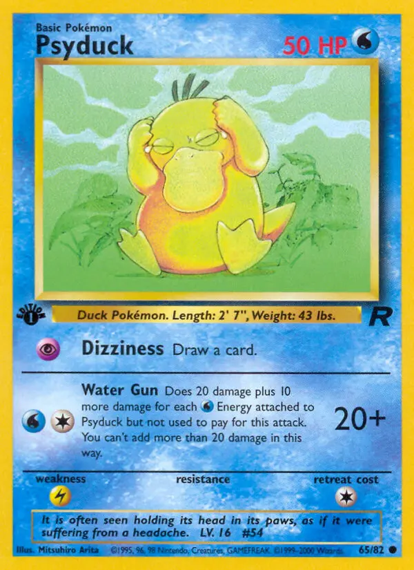 Psyduck, Team Rocket #65