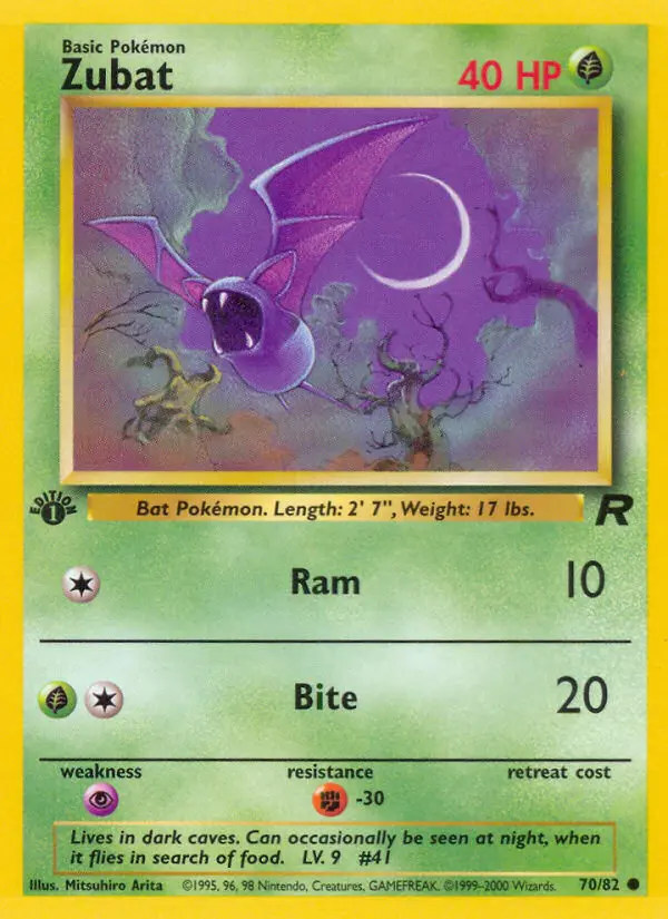 Zubat, Team Rocket #70