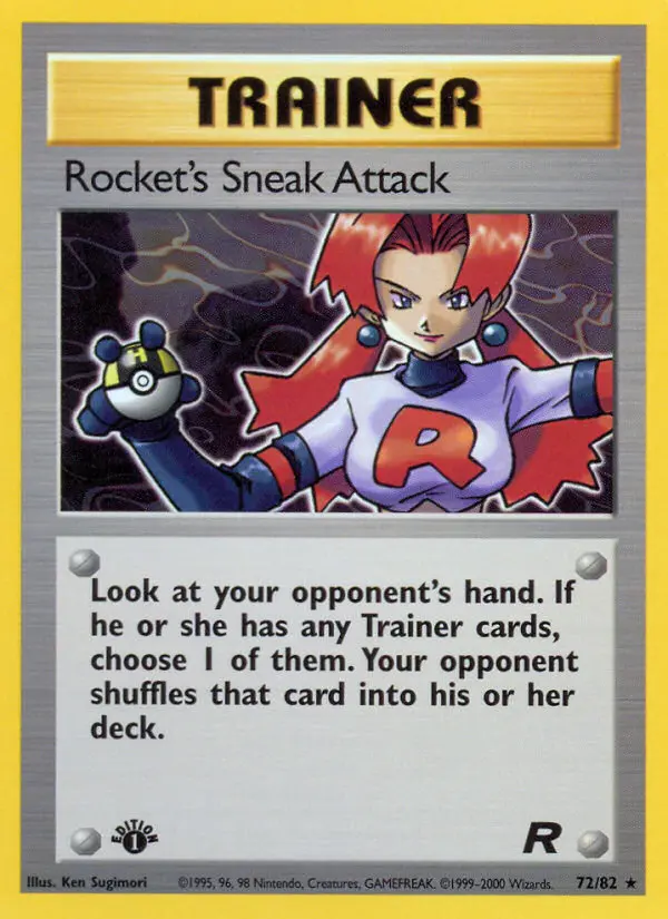 Rocket's Sneak Attack, Team Rocket #72