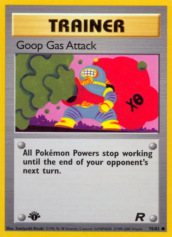 Goop Gas Attack, Team Rocket #78