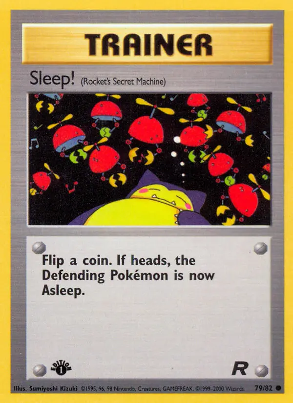 Sleep!, Team Rocket #79