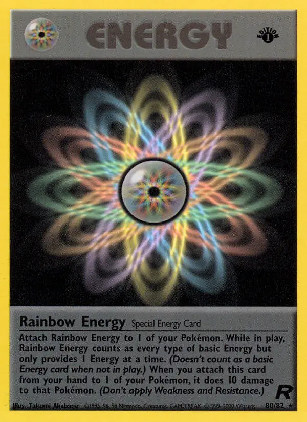 Rainbow Energy, Team Rocket #80