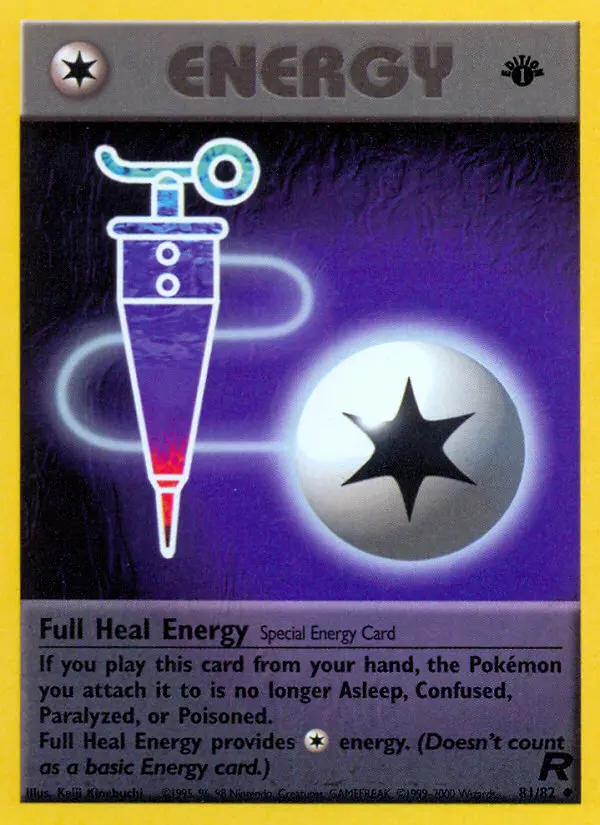 Full Heal Energy, Team Rocket #81