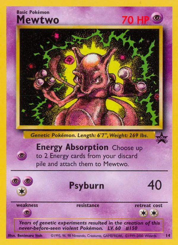 Mewtwo, Wizards Black Star Promos #14
