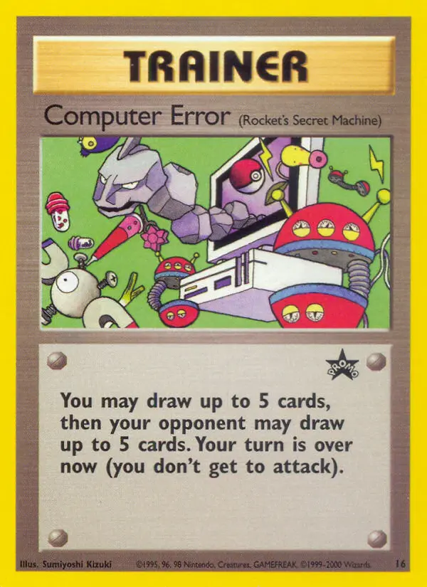 Computer Error, Wizards Black Star Promos #16