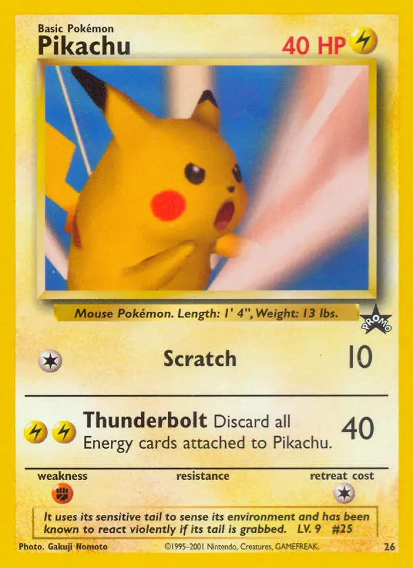 Pikachu, Wizards Black Star Promos #26