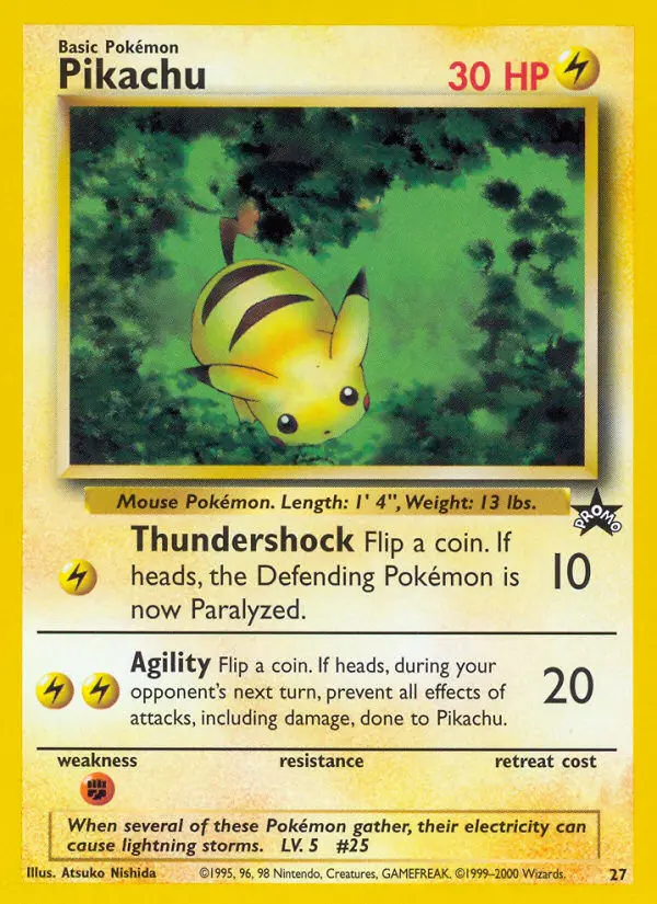 Pikachu, Wizards Black Star Promos #27