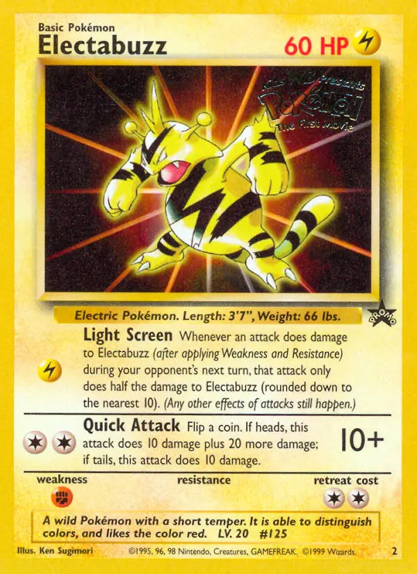Electabuzz, Wizards Black Star Promos #2