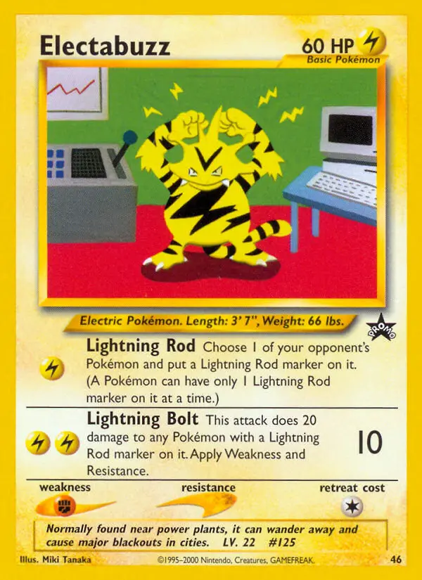Electabuzz, Wizards Black Star Promos #46