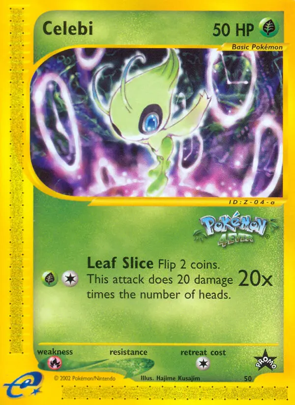 Celebi, Wizards Black Star Promos #50