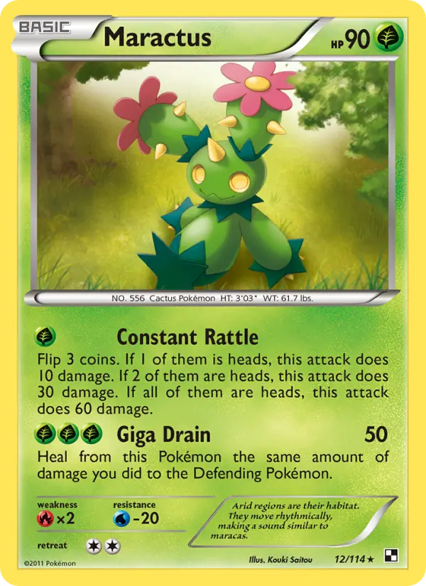 Maractus, Black & White #12