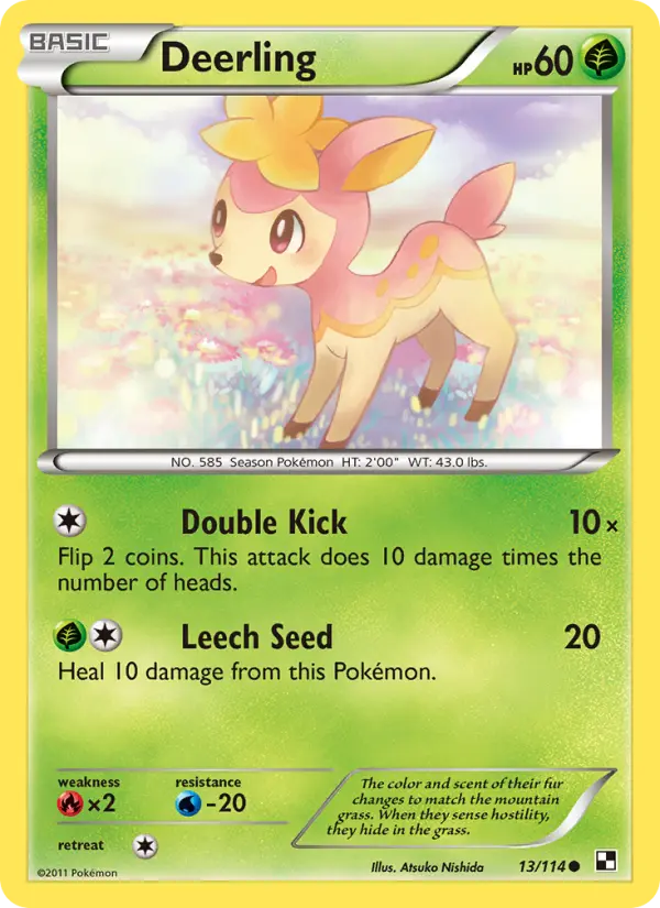 Deerling, Black & White #13