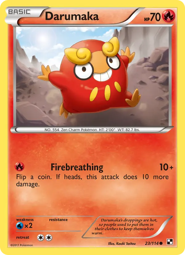 Darumaka, Black & White #23