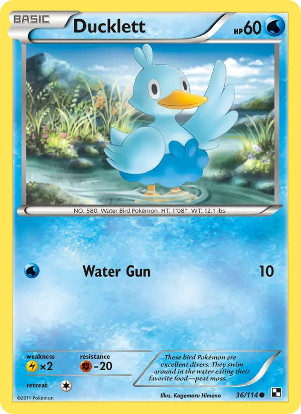 Ducklett, Black & White #36