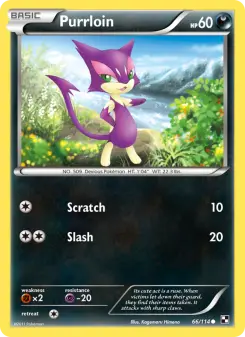 Purrloin, Black & White #66/114