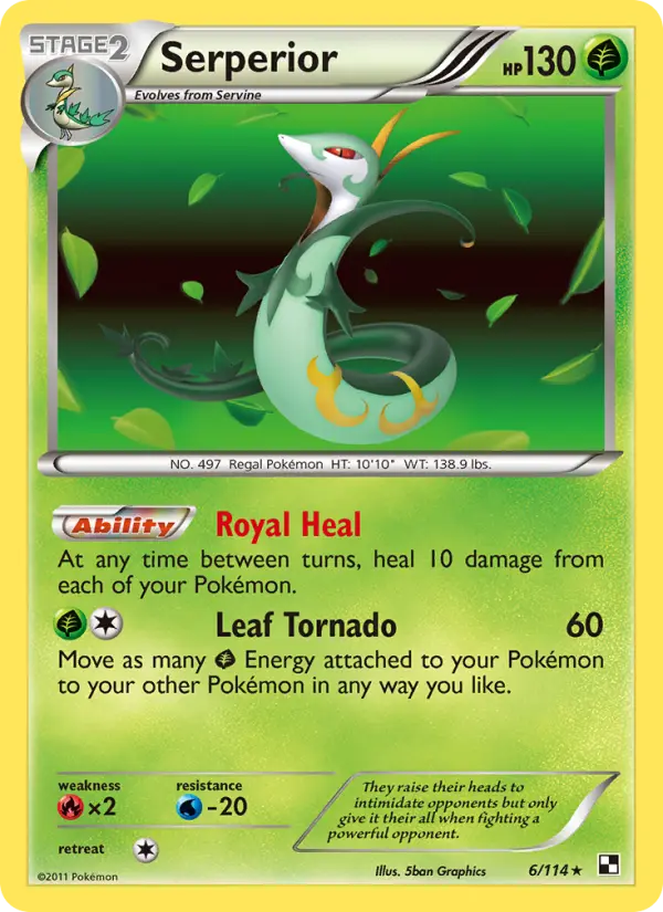 Serperior, Black & White #6